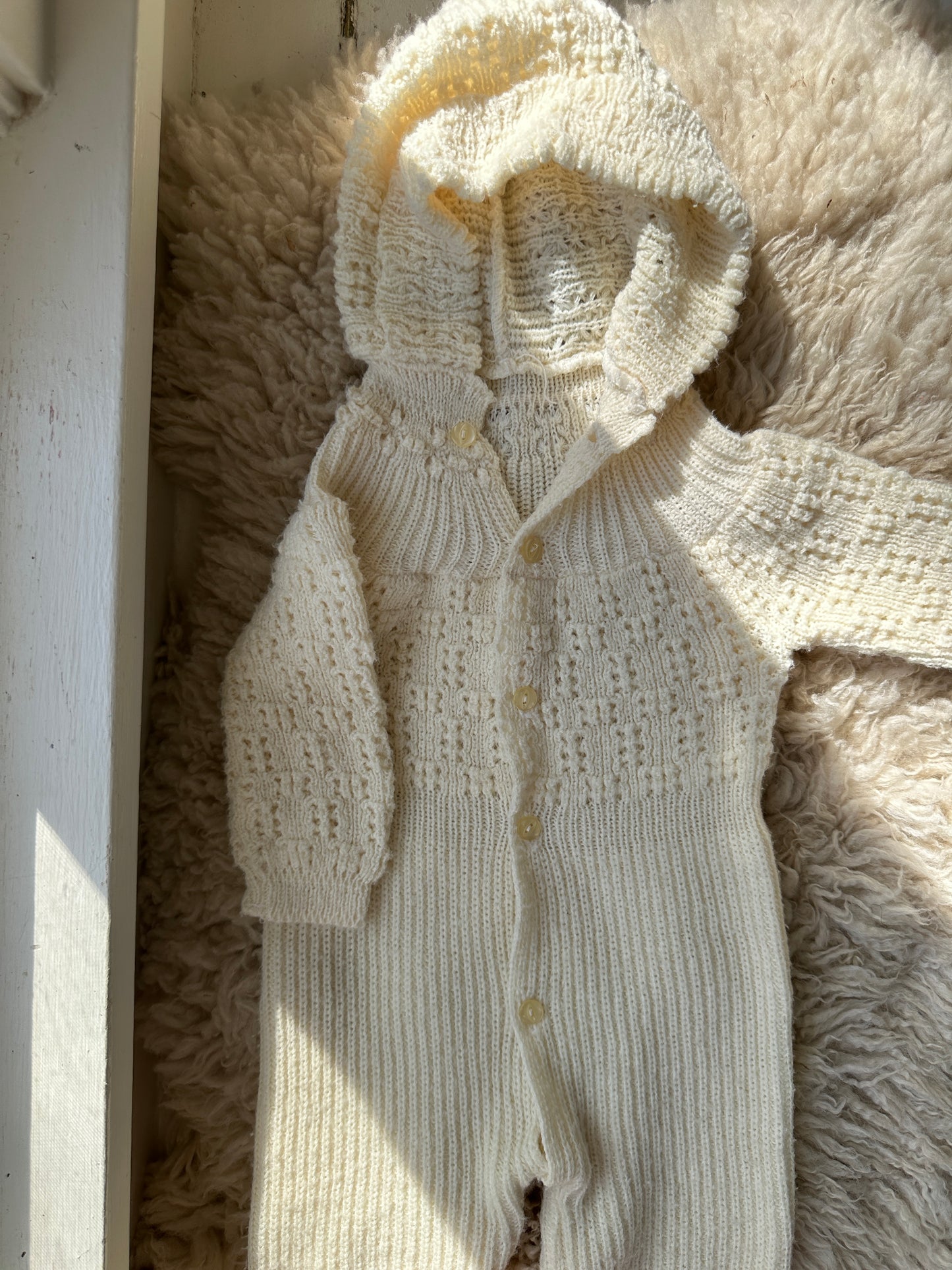 vintage infant pram suit