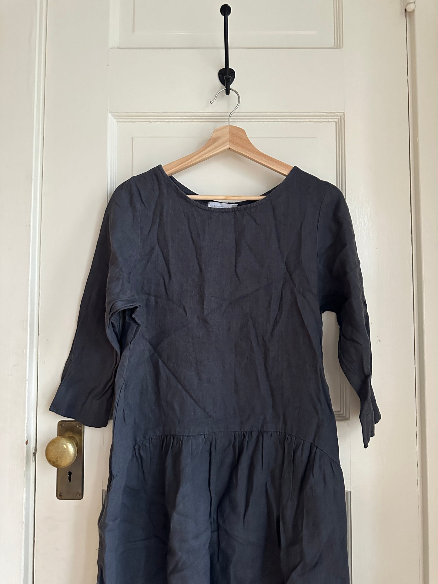 not perfect linen dress