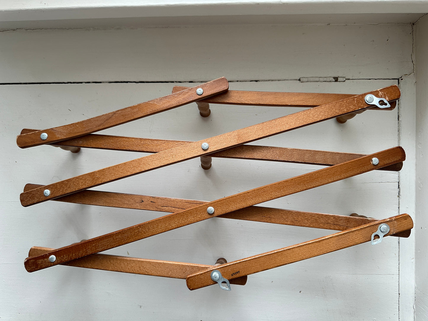 vintage accordion peg rack, no. 2