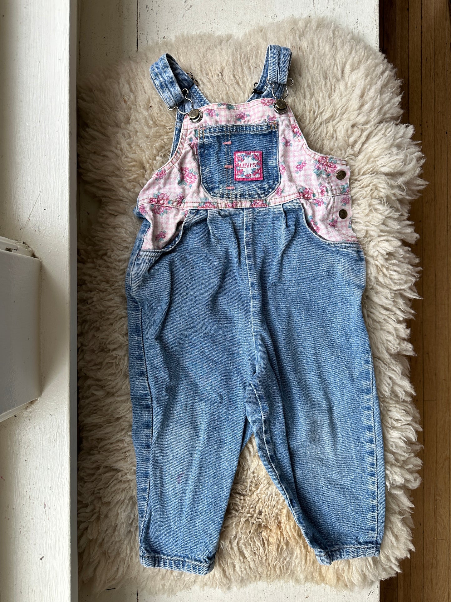 vintage levi's overalls, 3T