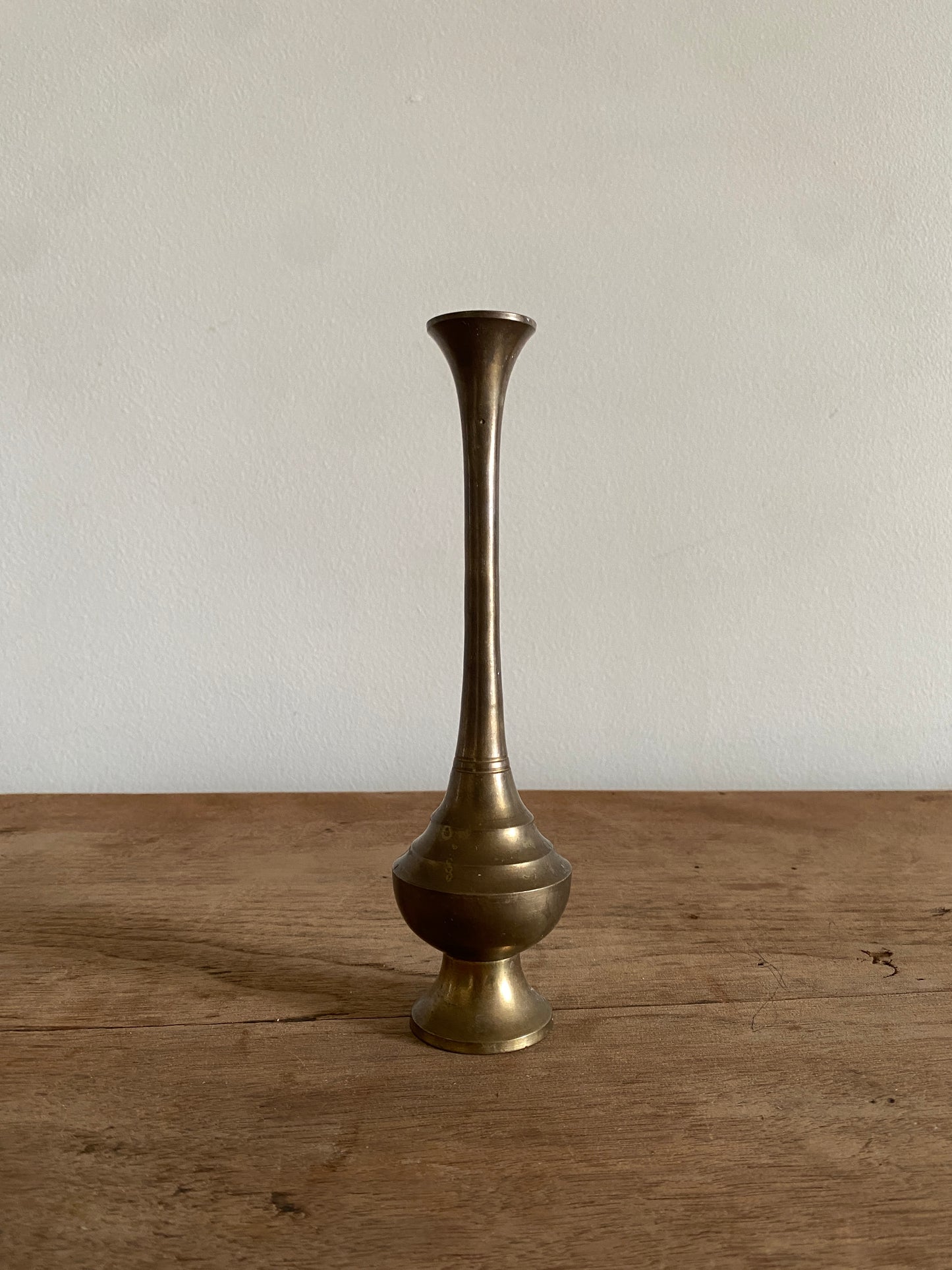 vintage brass candlestick holder
