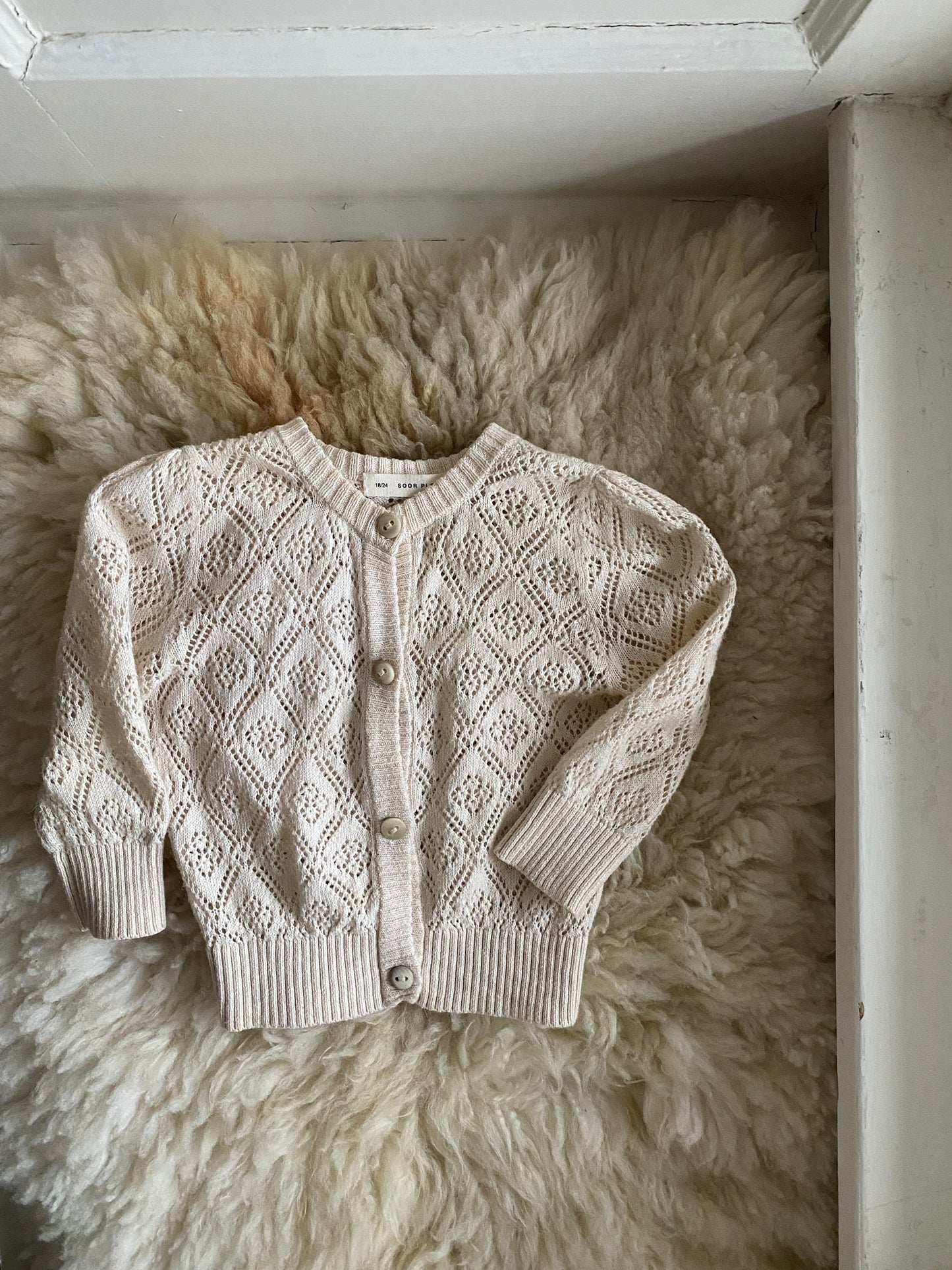 soor ploom cardigan, 18-24 months