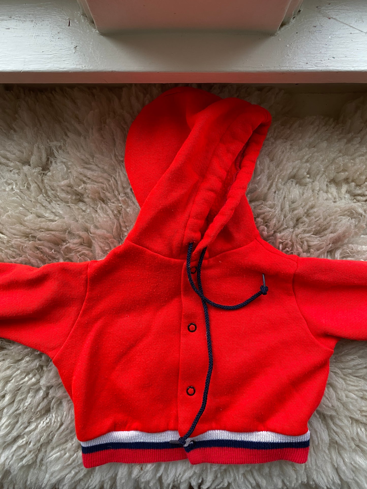 vintage handmade cotton jacket, 6-12 months