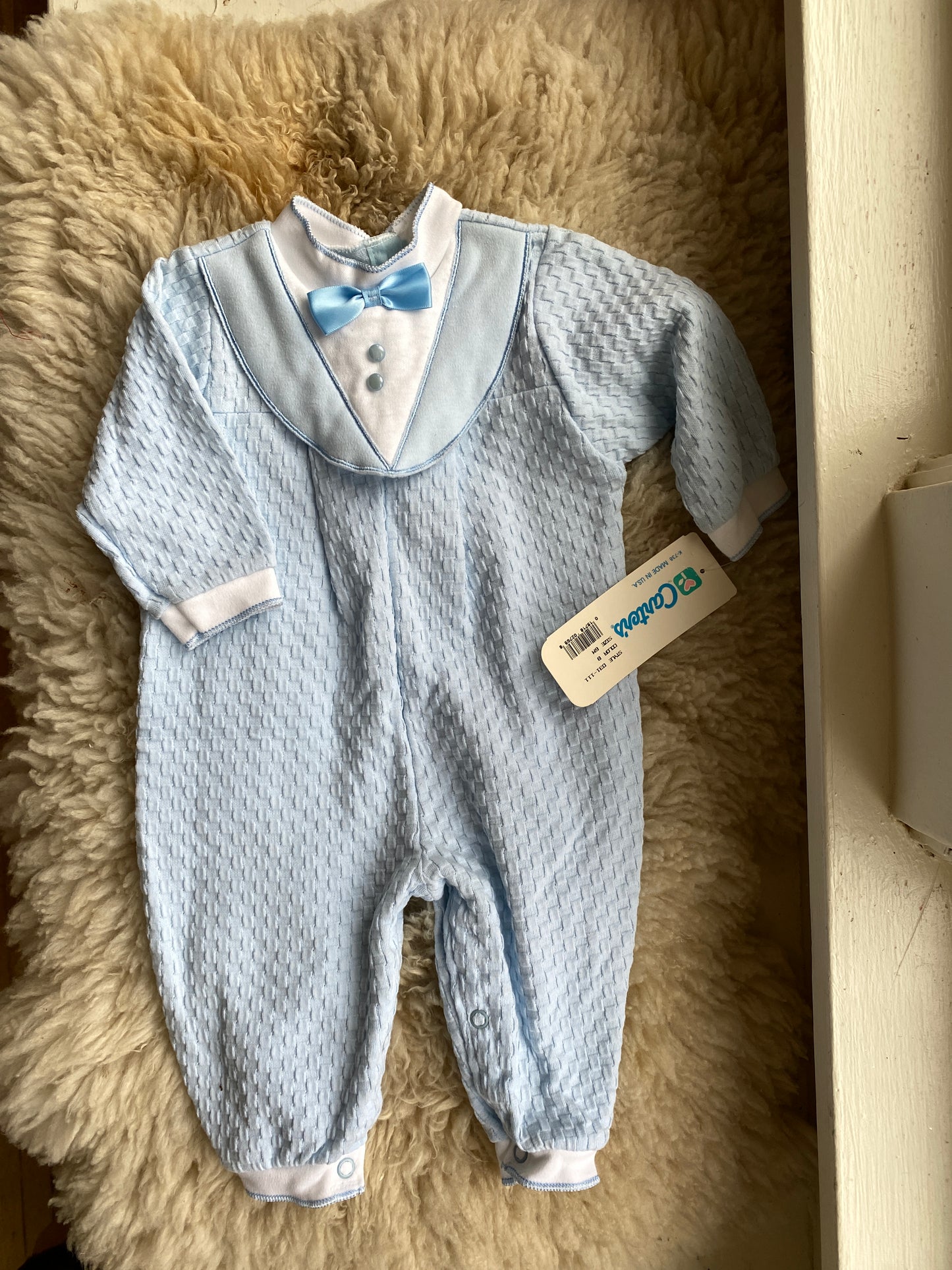 vintage carter's baby sleeper, 6 months