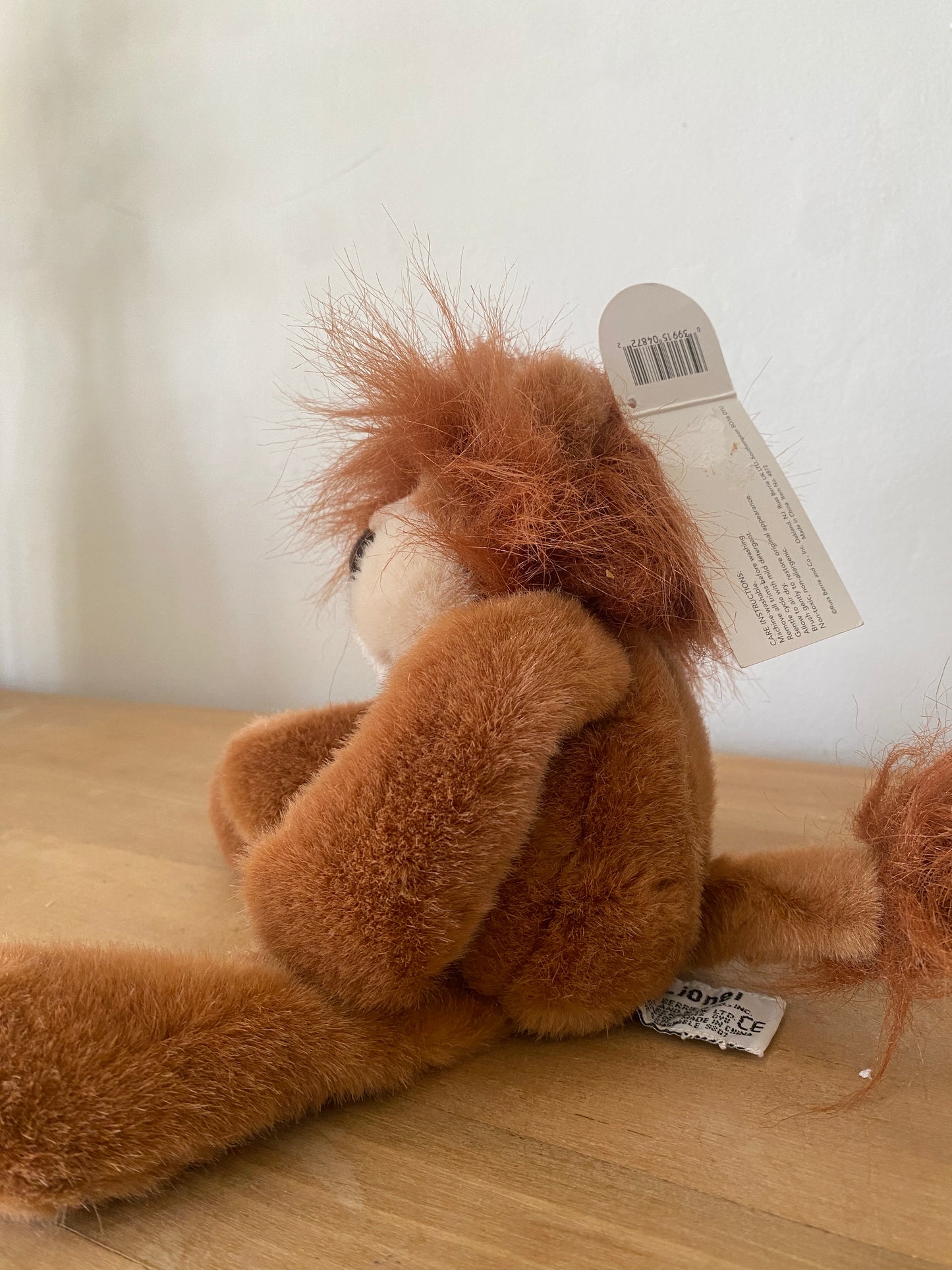 vintage stuffed lion
