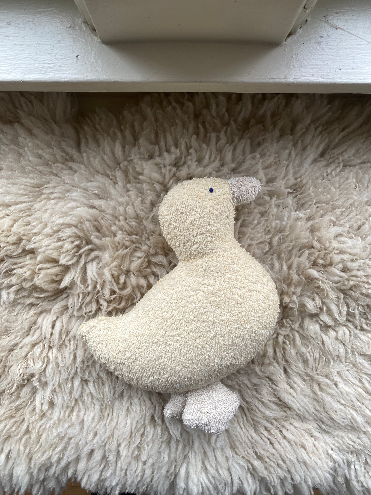 vintage plush toy duck