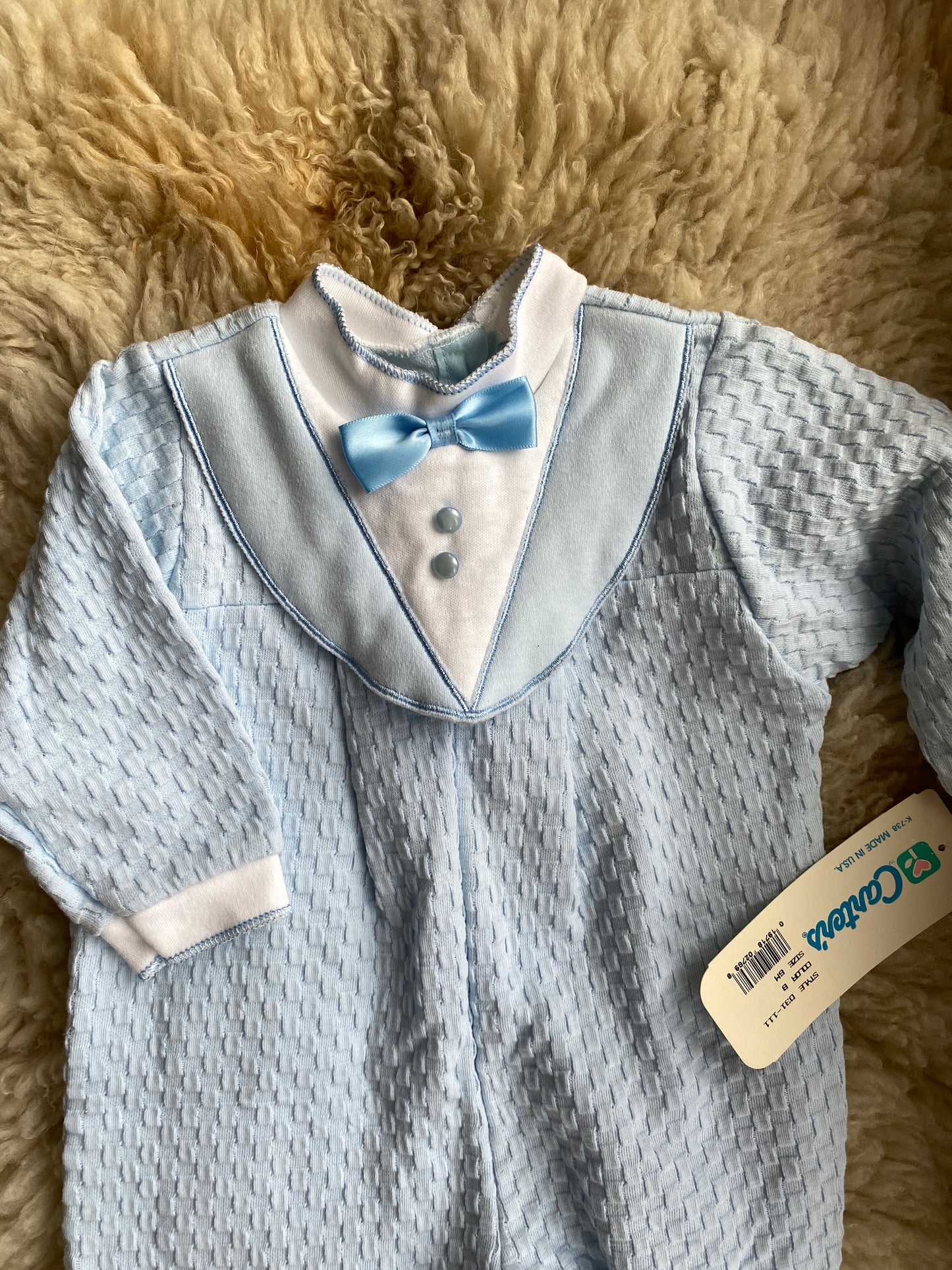 vintage carter's baby sleeper, 6 months