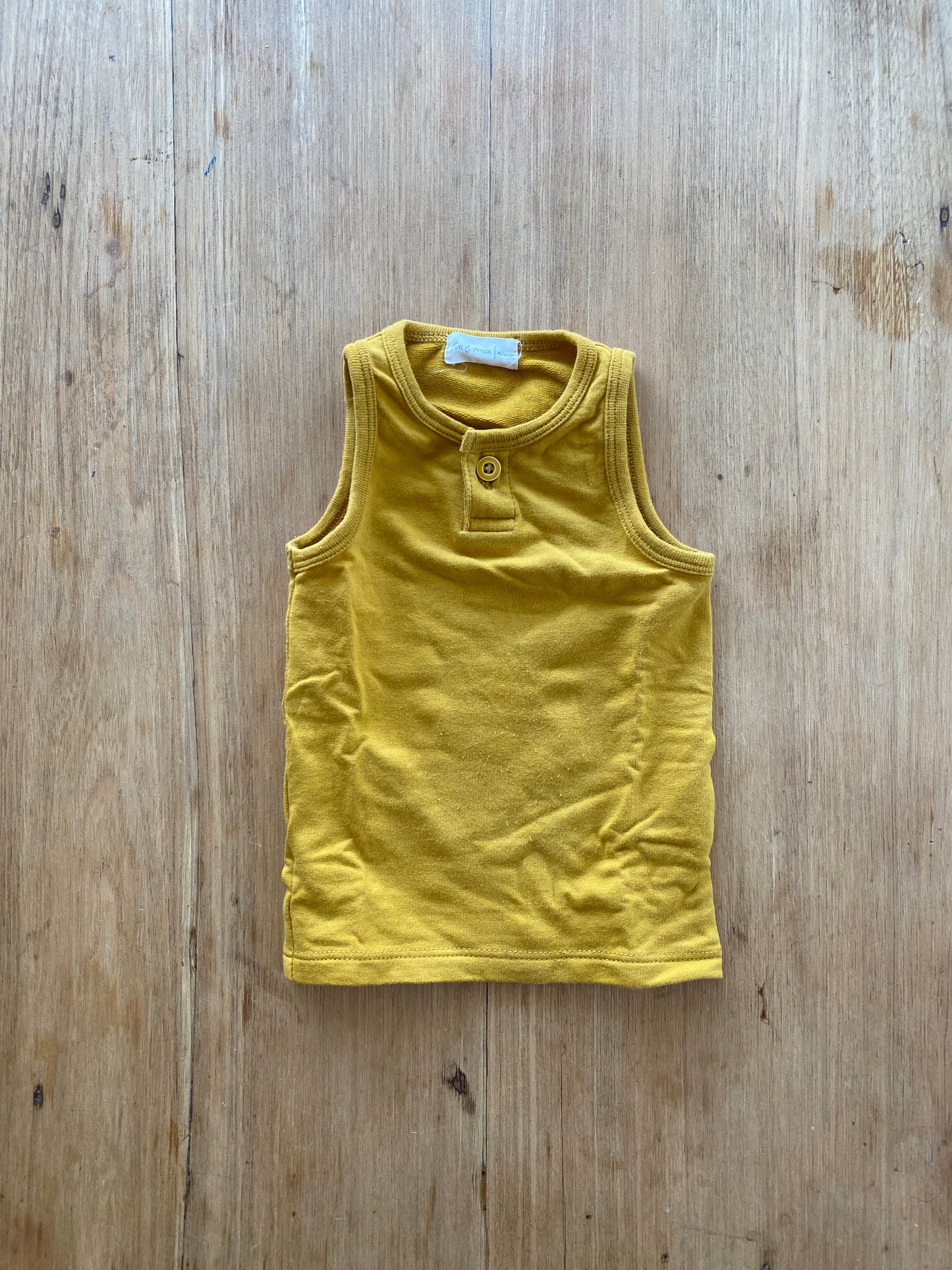 fin & vince tank top, 0-6 months