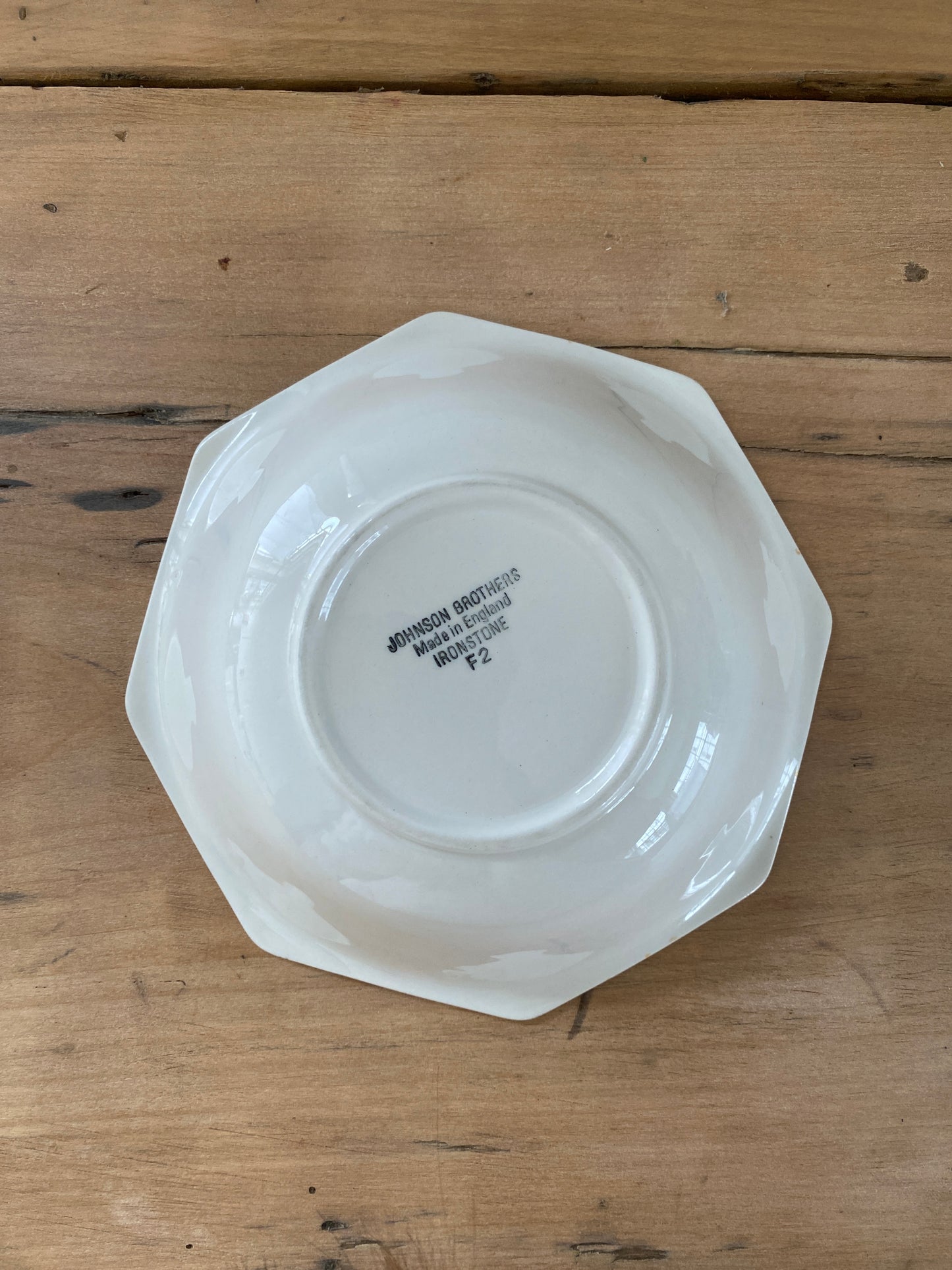 vintage English ironstone bowls