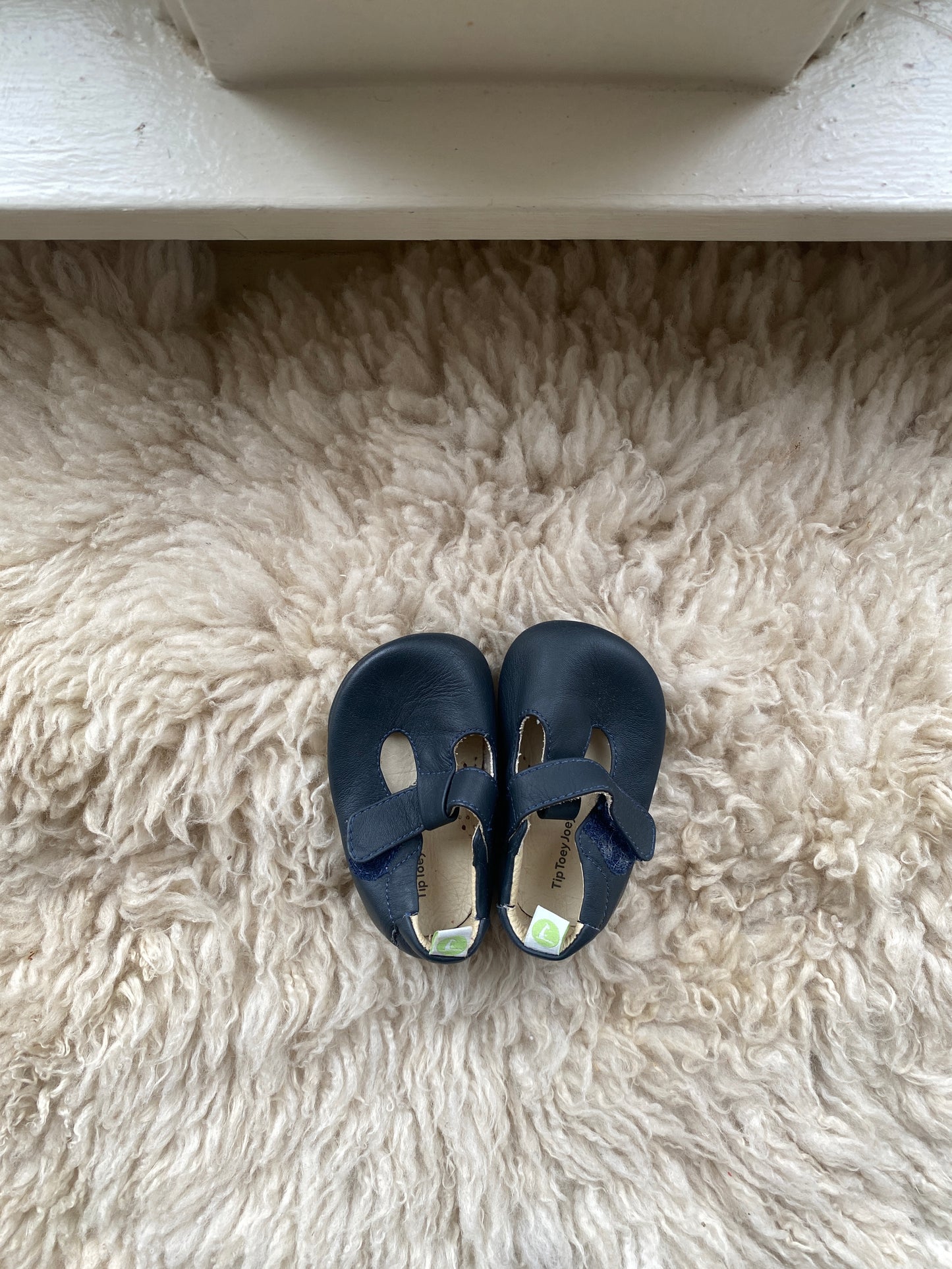 tip toey joey baby Mary janes, size 3