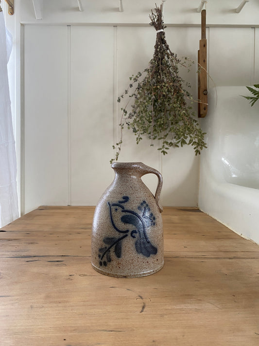vintage salt glazed jug