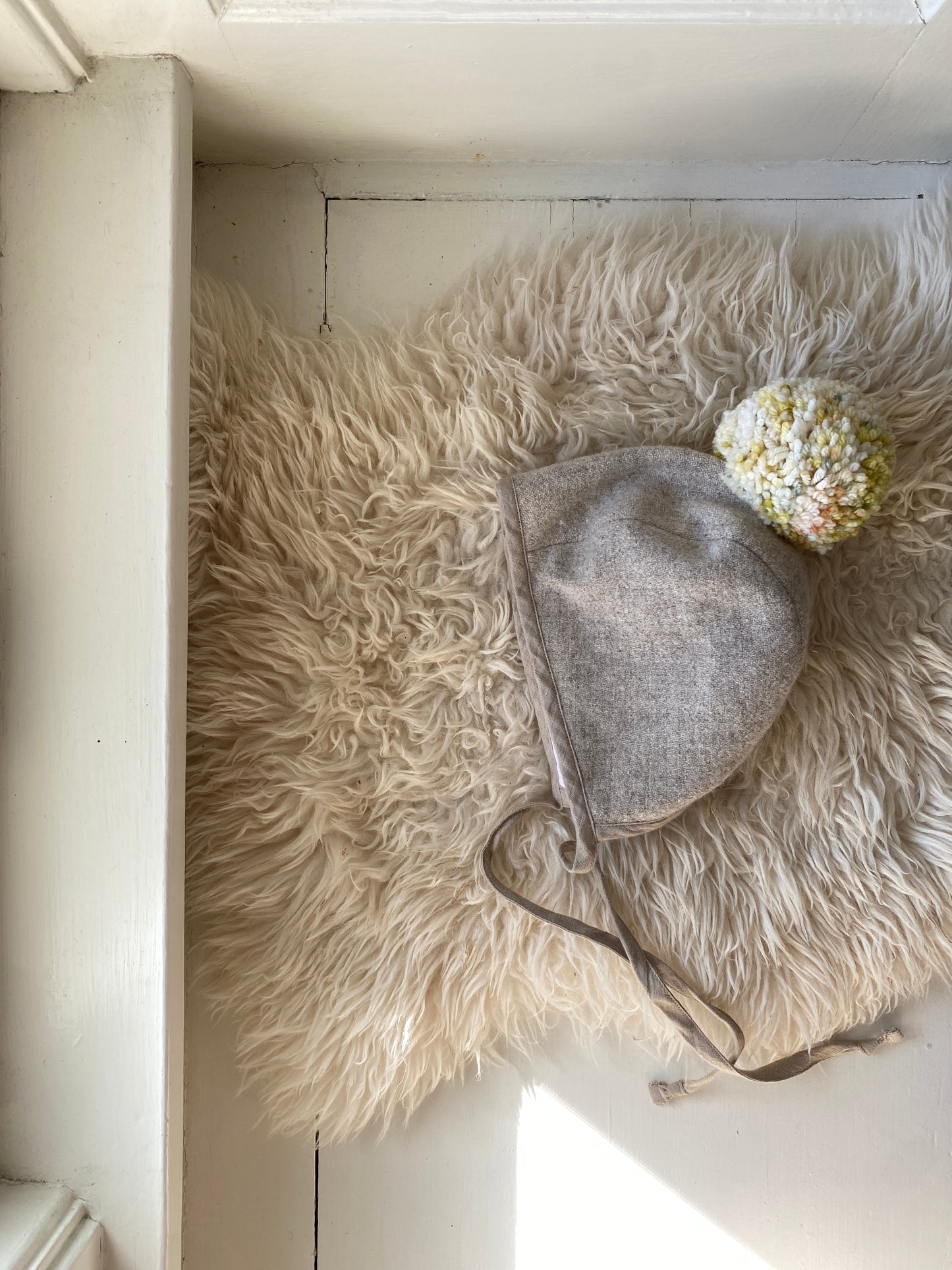 briar baby pom bonnet. 2-4 years