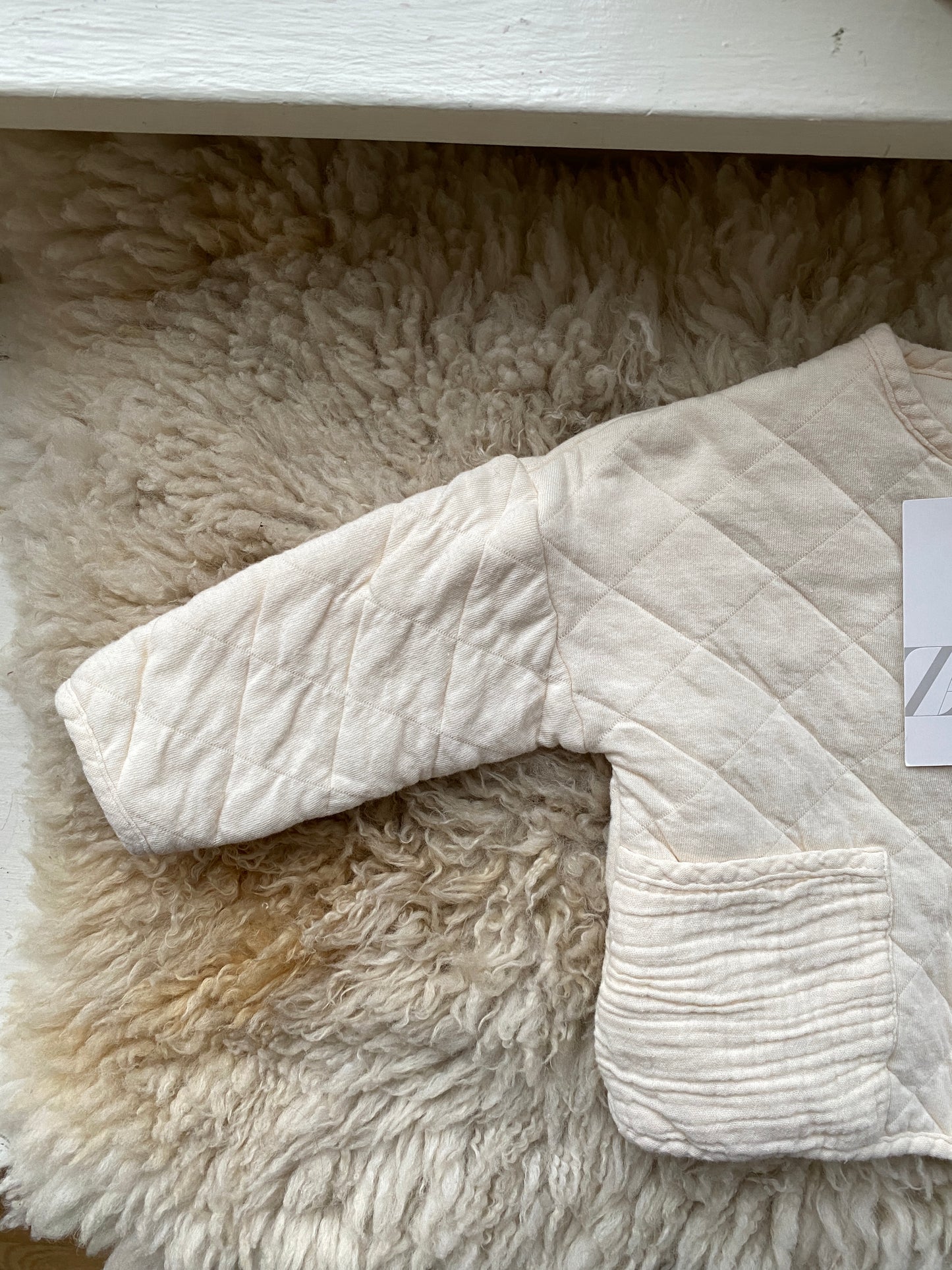 zara button up, 6-9 months
