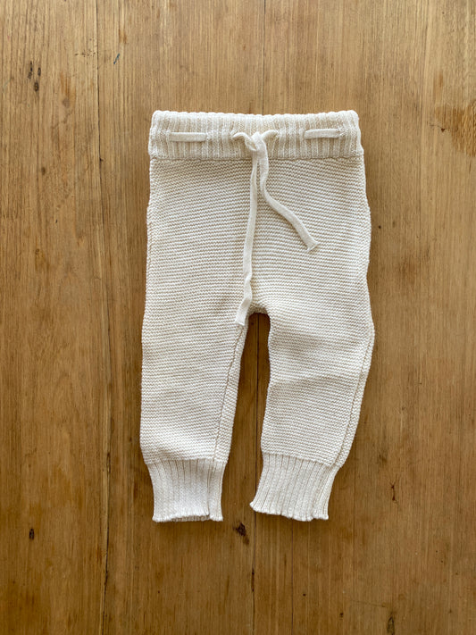 fin & vince knit pants, 3-6 months