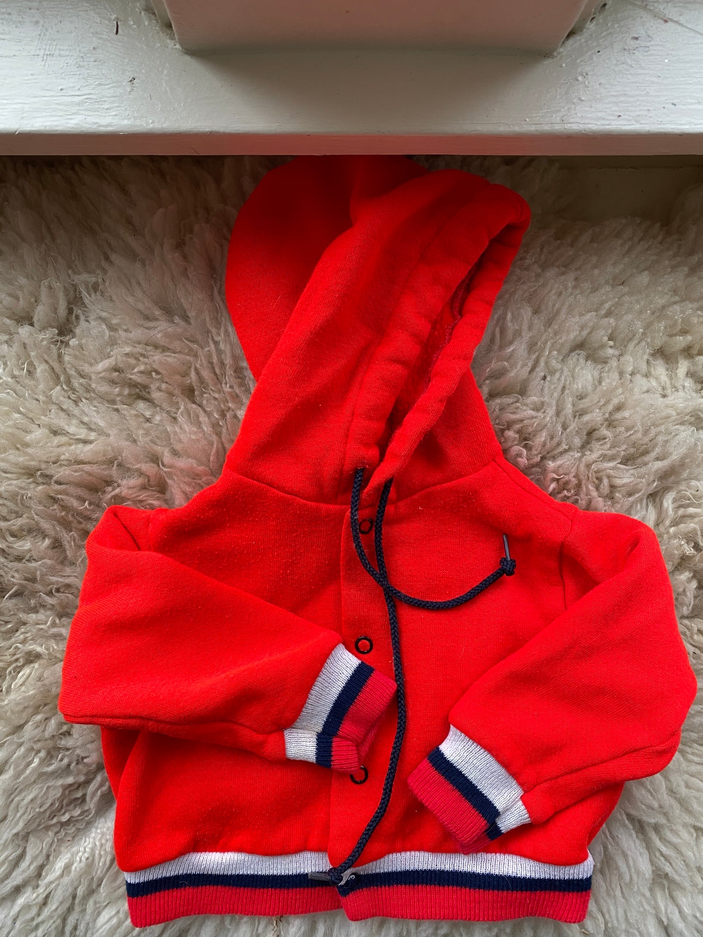 vintage handmade cotton jacket, 6-12 months