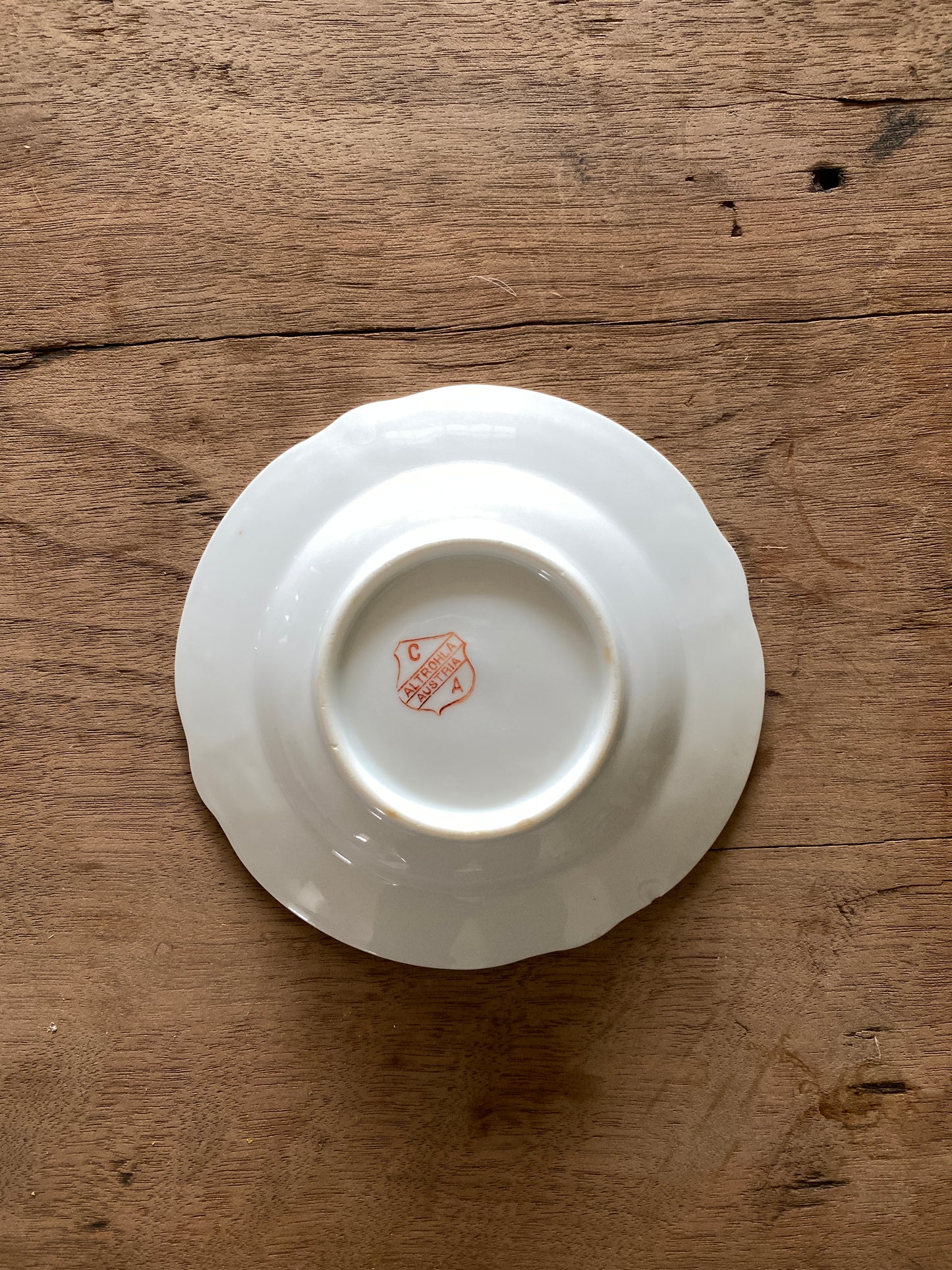 vintage floral butter pats