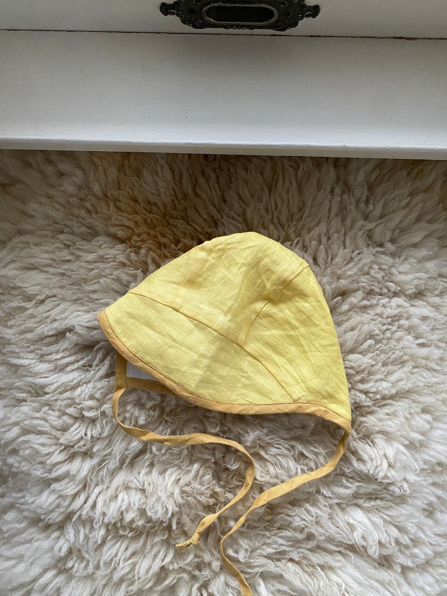 briar brimmed bonnet, 12-24 months