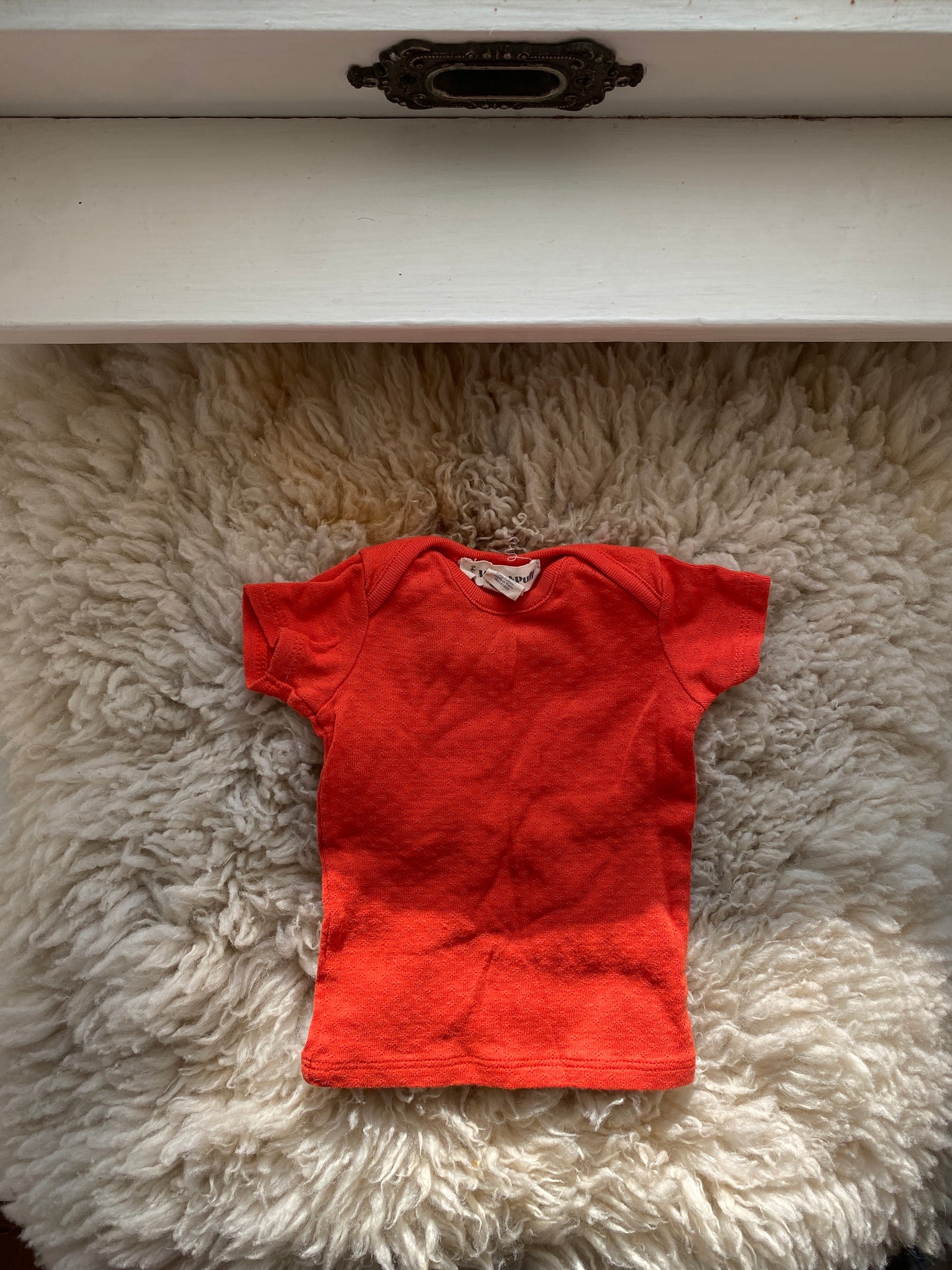 misha & puff pointelle shirt, 0-6 months
