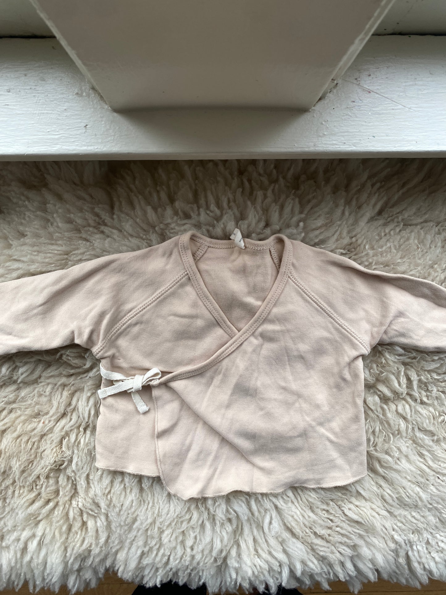 quincy mae wrap baby top, 6 months
