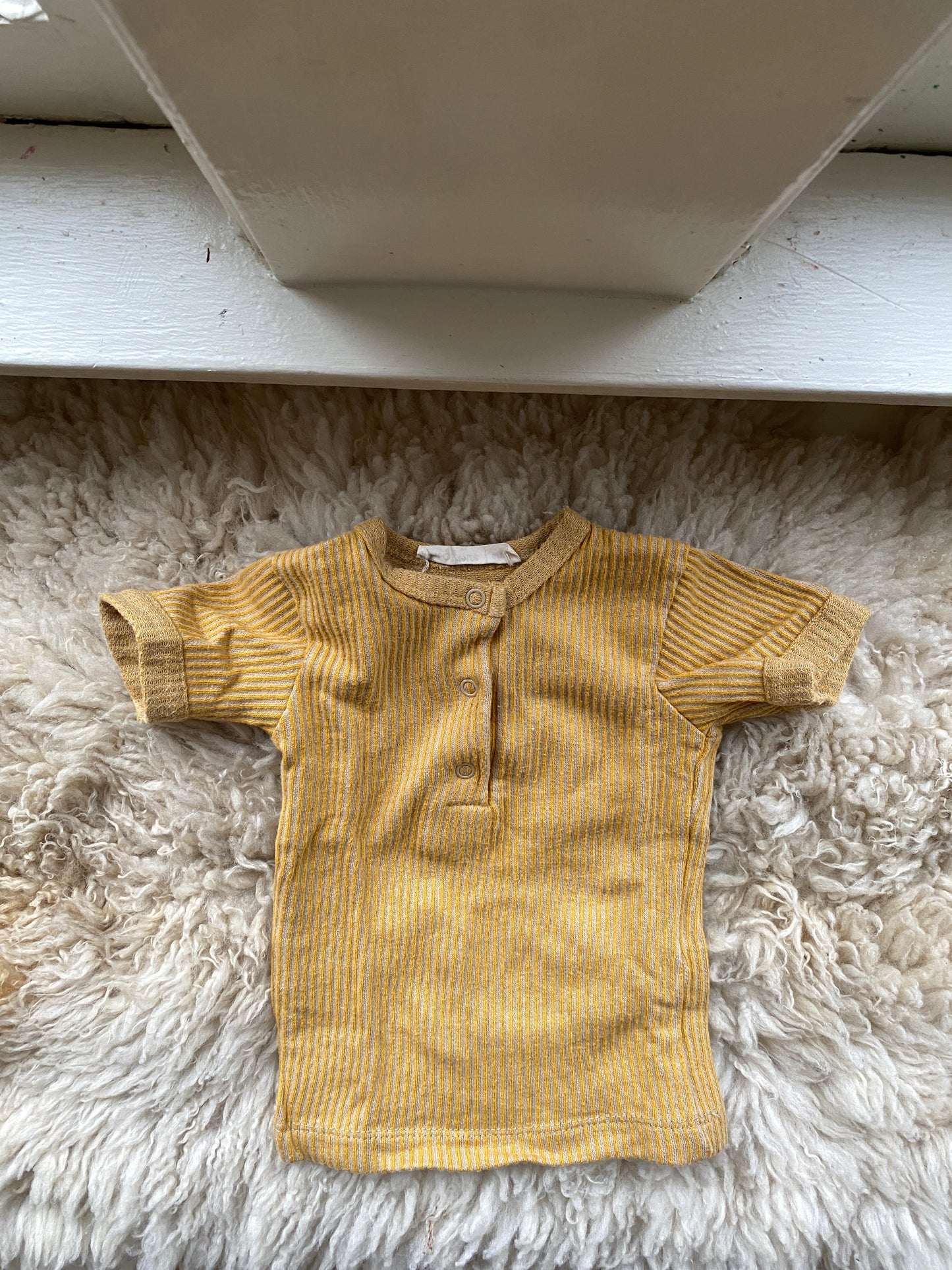 fin and vince shirt, 0-6 months