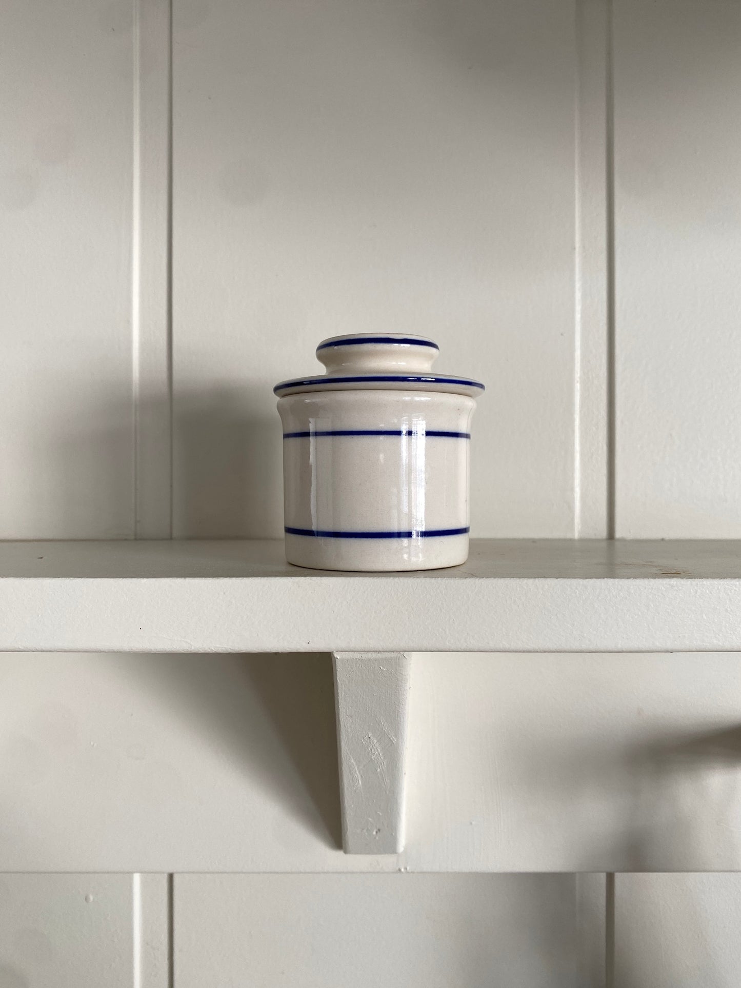 vintage mini ceramic butter keeper