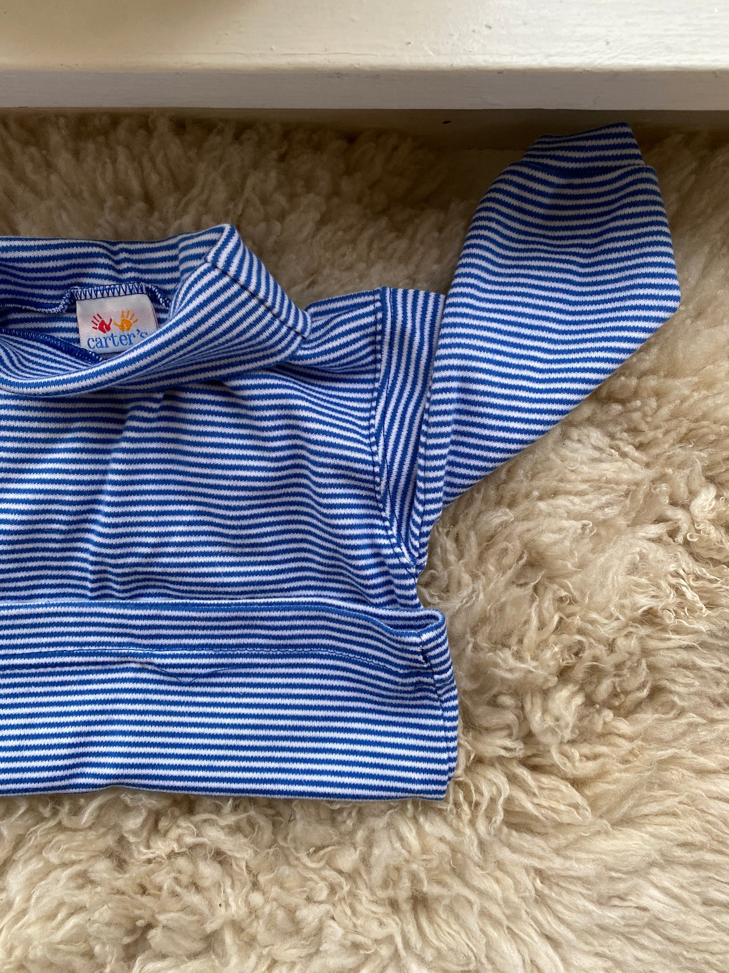 vintage carter's baby turtleneck
