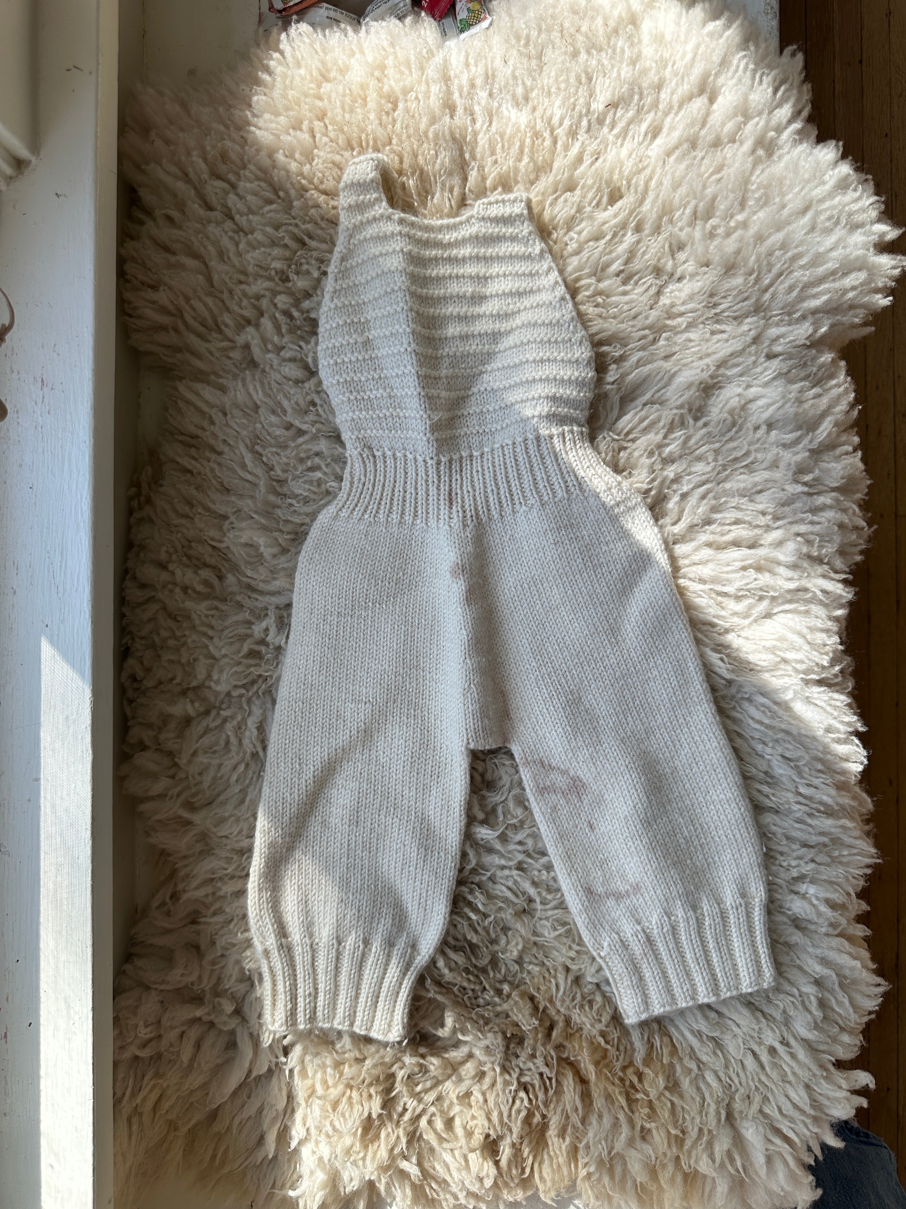 misha&puff Baby Rib Longies in 12-18m
