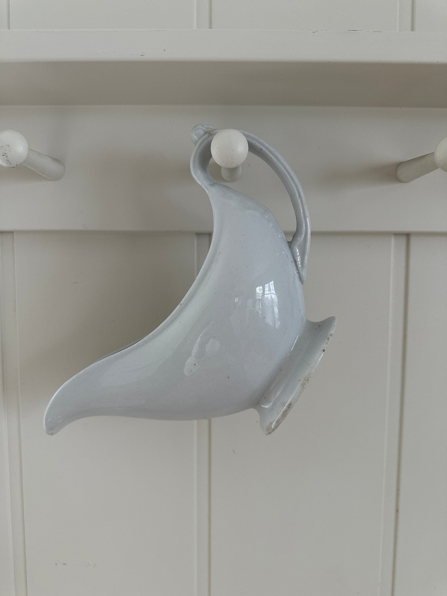 vintage ironstone gravy boat