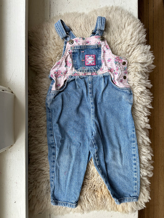 vintage levi's overalls, 3T