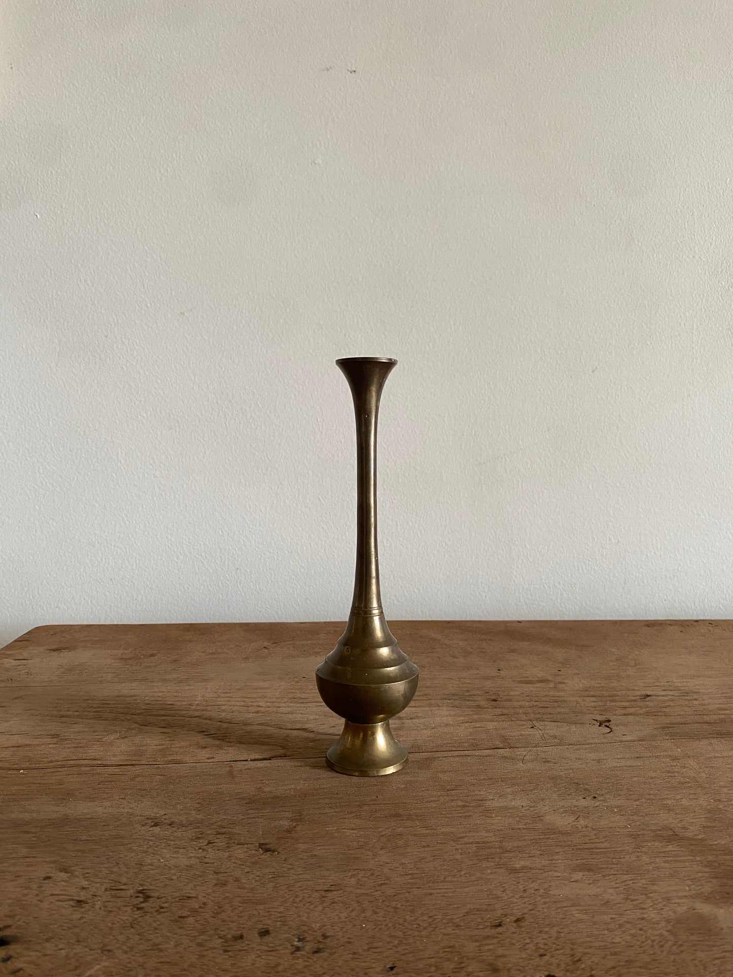 vintage brass candlestick holder
