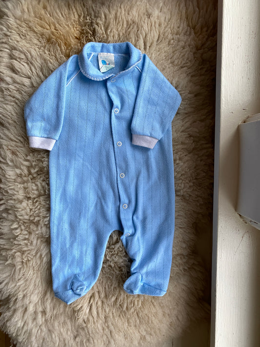 vintage baby sleeper, size medium