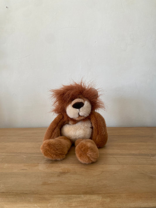 vintage stuffed lion