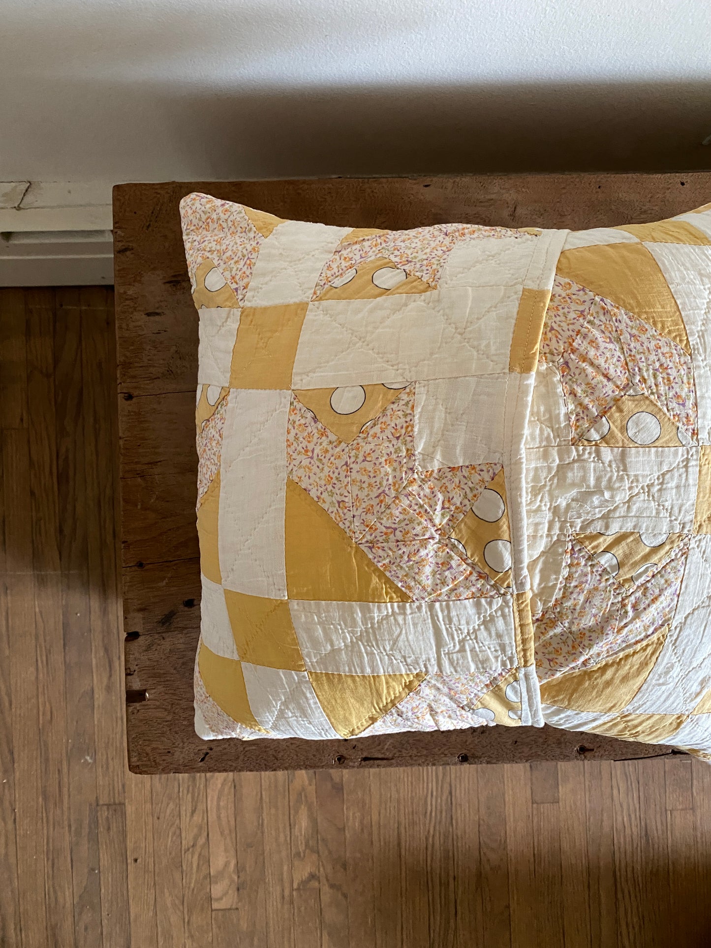 handmade quilted pillow cushion cover