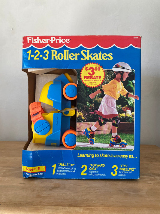 vintage fisher price roller skates